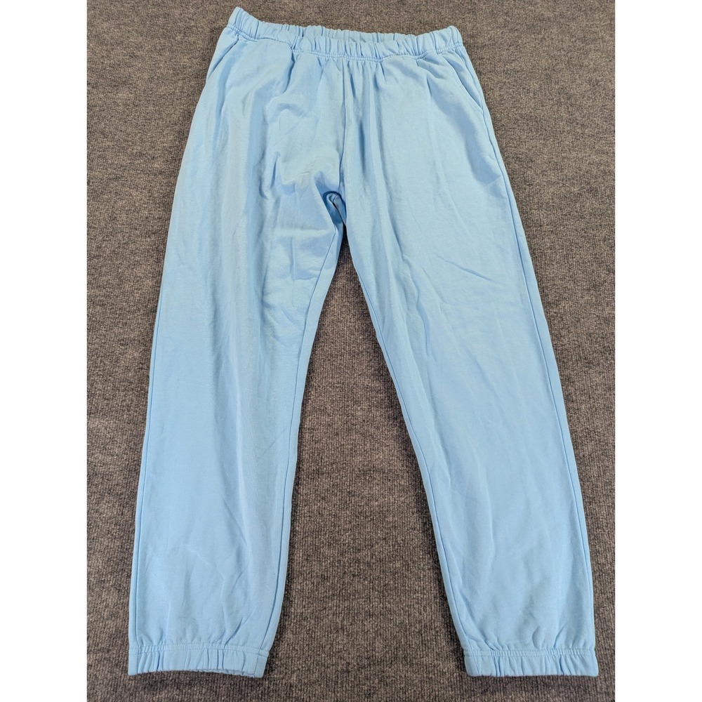 Year of Ours Jogger Pants Light Blue Cotton Sweatpants XL/2XL YOO-FA-007